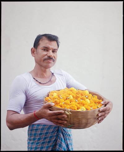 The Flower Men of Mullick Ghat - photograph 33 of 42, Kolkata, India (2018)
